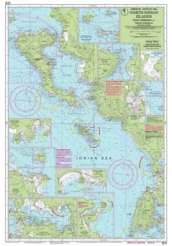 Bild: 9781786793515 | G11 North Ionian Islands | Nisos Kerkira to Nisos Levkas | Series