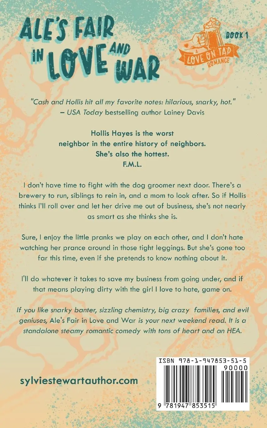 Rückseite: 9781947853515 | Ale's Fair in Love and War | An Enemies-to-Lovers Romance | Stewart