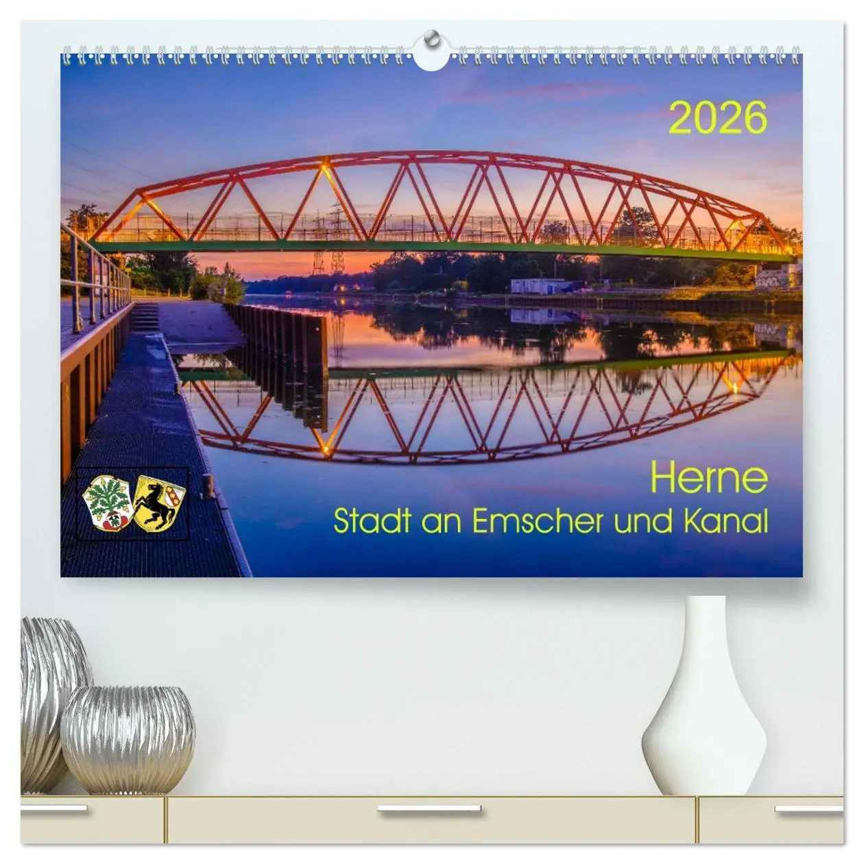Cover: 9783457433515 | Herne: Stadt an Emscher und Kanal (hochwertiger Premium...