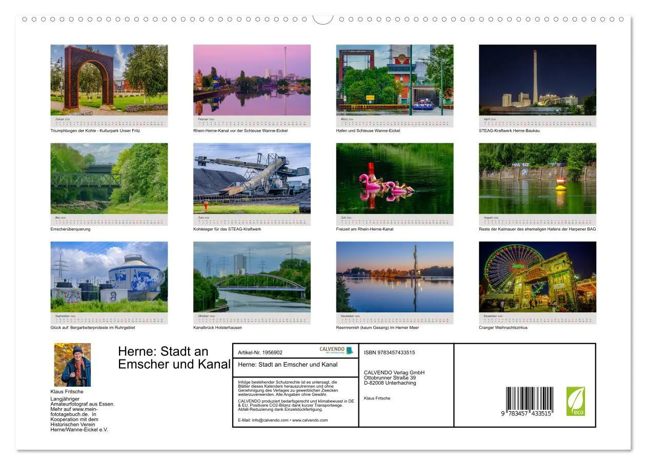 Bild: 9783457433515 | Herne: Stadt an Emscher und Kanal (hochwertiger Premium...