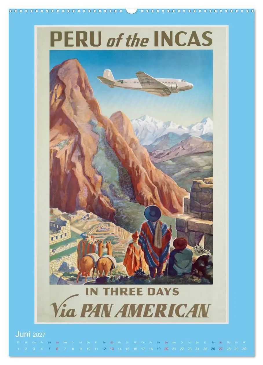 Bild: 9783569543515 | Historische Reiseplakate (Wandkalender 2027 DIN A2 hoch), CALVENDO...