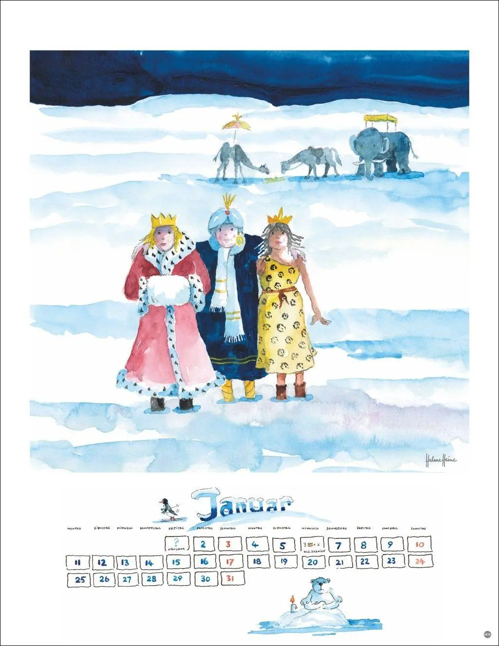 Bild: 9783756413515 | Helme Heine: Edition Kalender 2027 | Helme Heine | Kalender | 15 S.