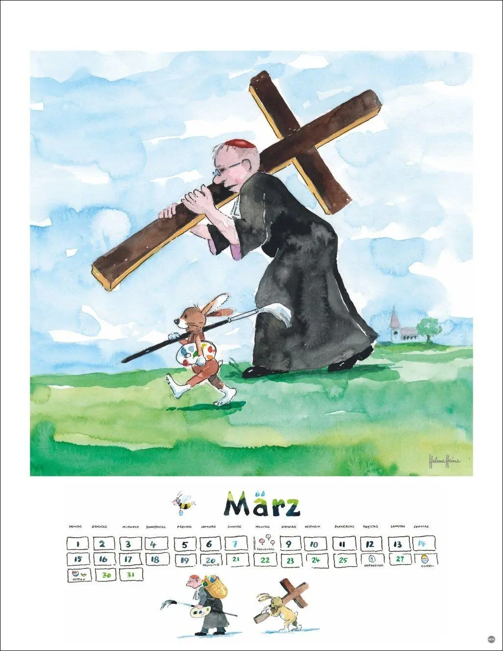 Bild: 9783756413515 | Helme Heine: Edition Kalender 2027 | Helme Heine | Kalender | 15 S.