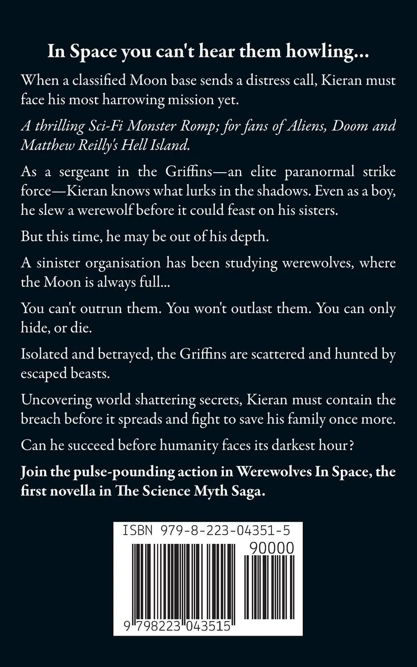 Rückseite: 9798223043515 | Werewolves In Space | Sean M. T. Shanahan | Taschenbuch | Englisch