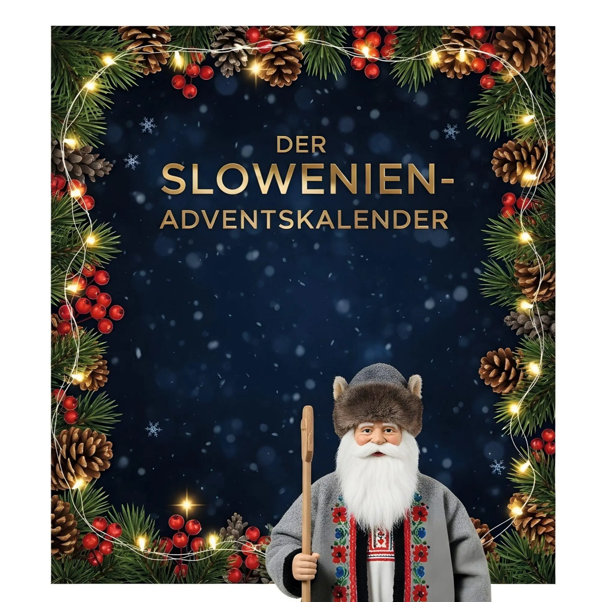Cover: 9783695333615 | Der Slowenien-Adventskalender | Leon Frank | Taschenbuch | 100 S.