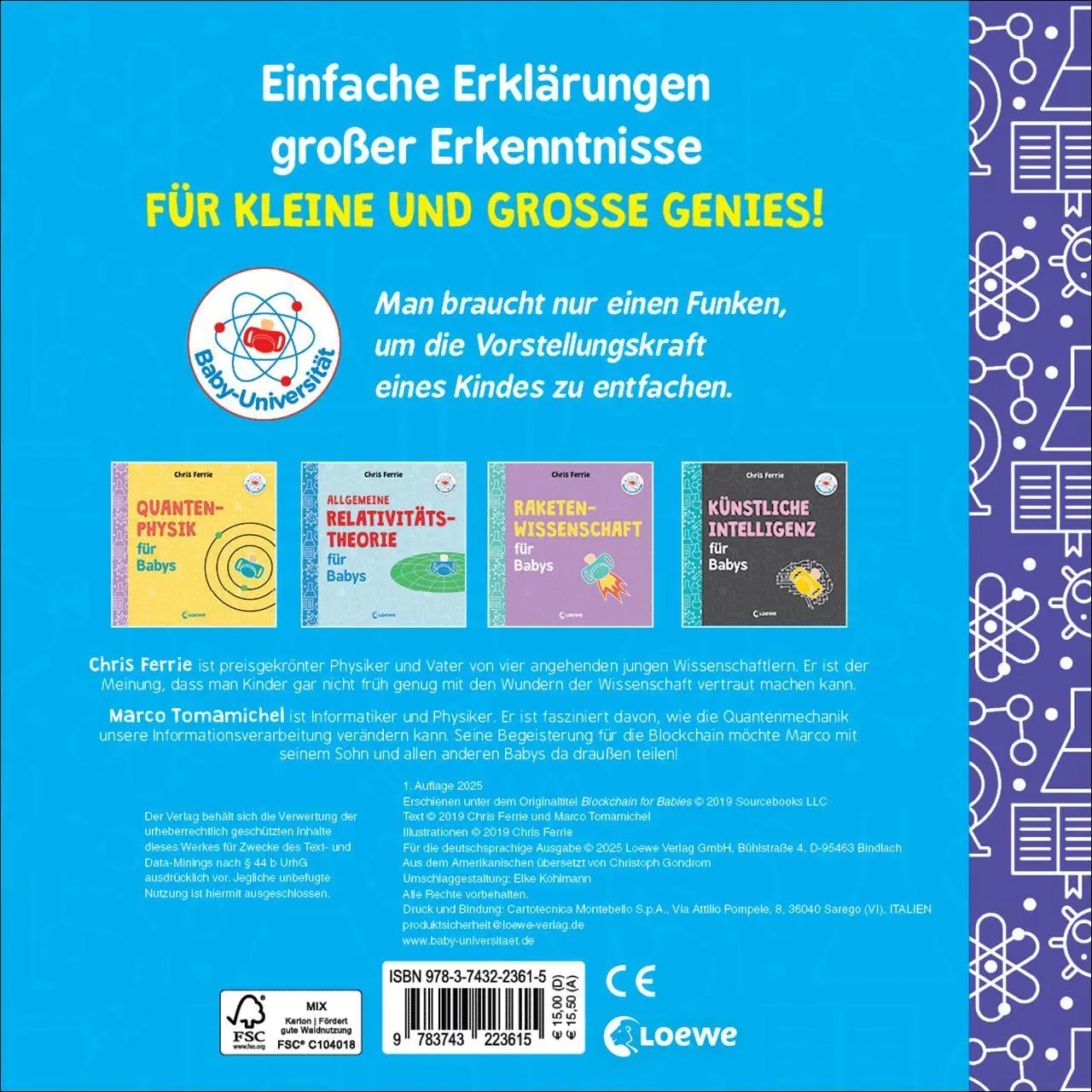 Bild: 9783743223615 | Baby-Universität - Blockchain für Babys | Chris Ferrie (u. a.) | Buch