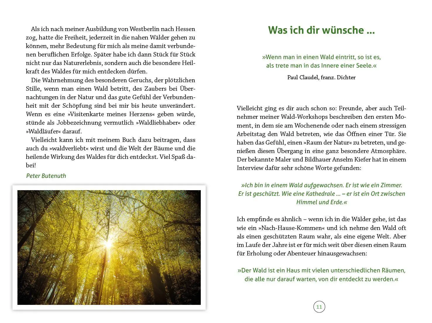 Bild: 9783963623615 | Wohlfühlort Wald | Besondere Auszeiten für Körper, Geist und Seele