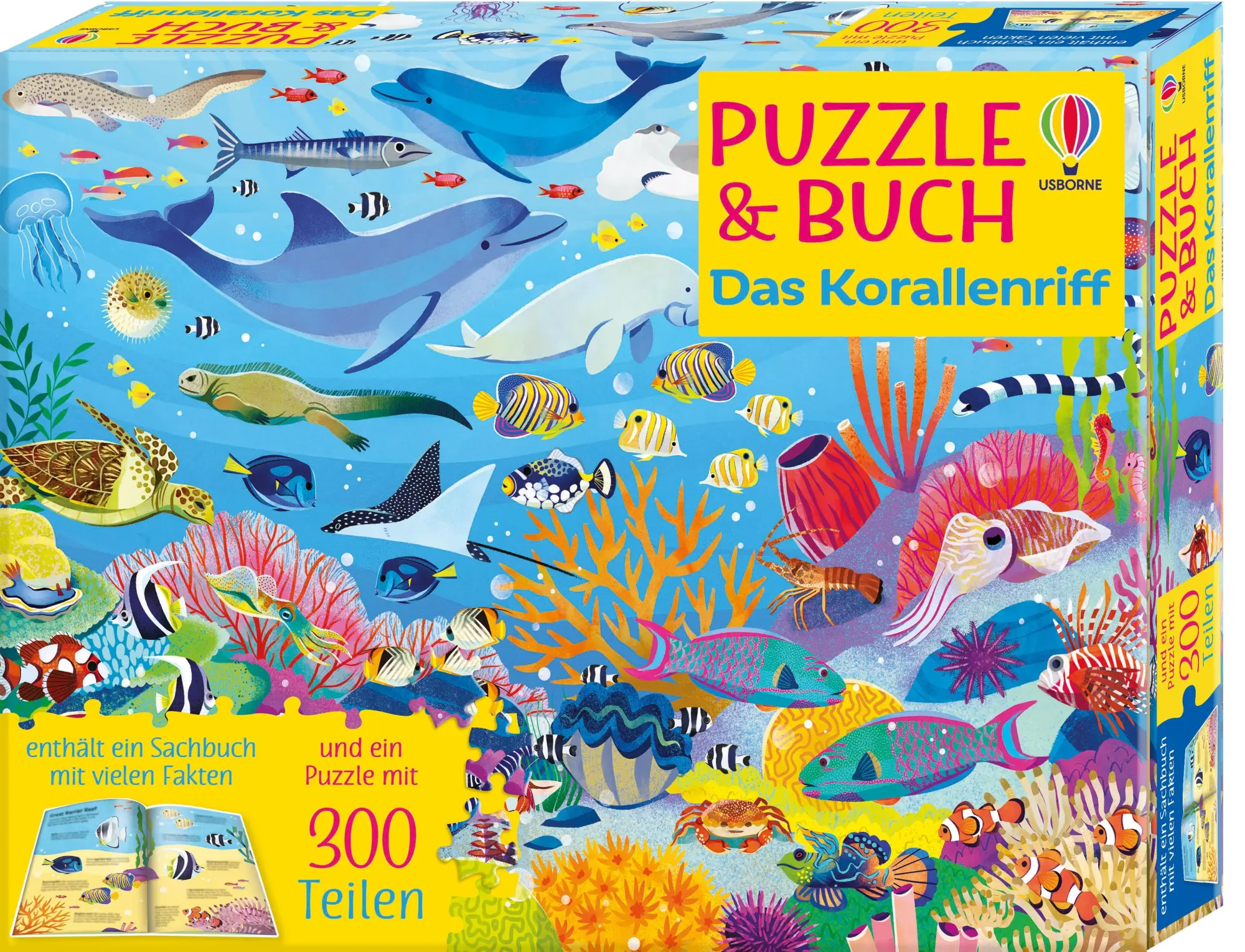 Cover: 9781035703715 | Puzzle &amp; Buch: Das Korallenriff | Taschenbuch | Puzzle-und-Buch-Reihe
