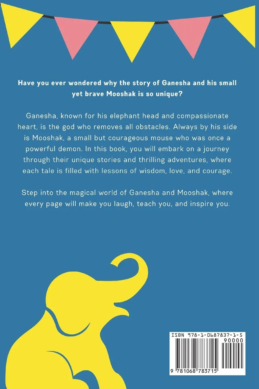 Rückseite: 9781068783715 | The World of Ganesha | Our Beloved Elephant God | Singhal | Buch