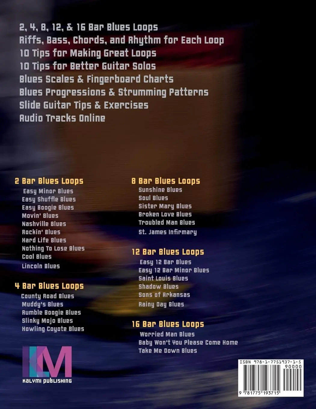 Rückseite: 9781775193715 | The Blues Guitar Looper Pedal Book | Brent C Robitaille | Taschenbuch