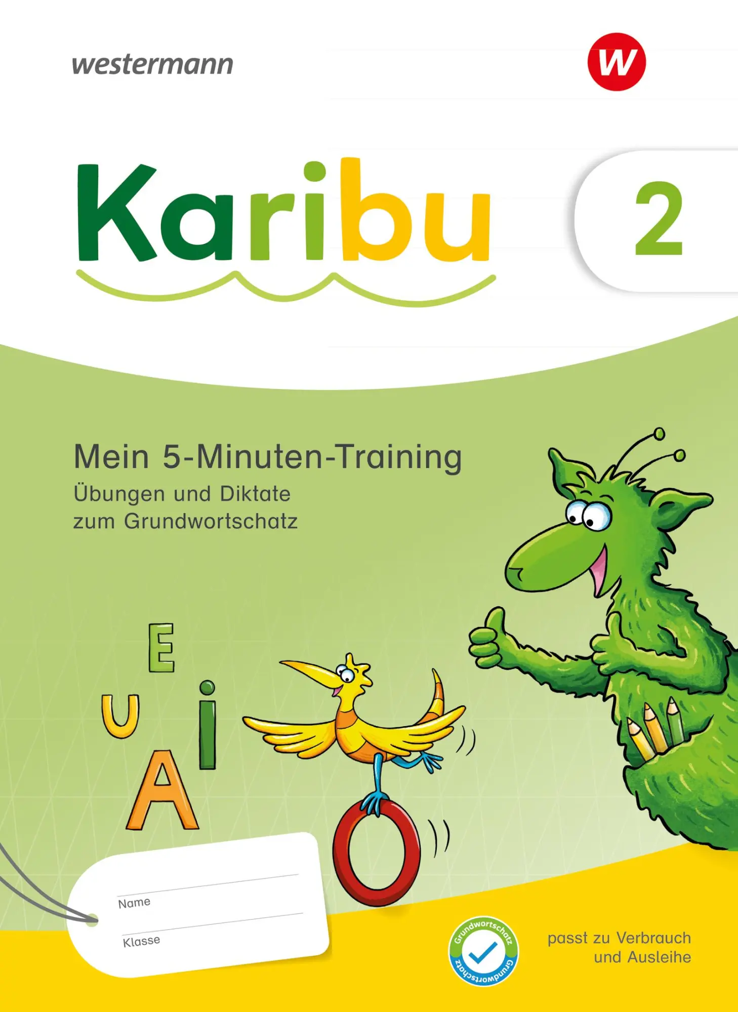 Cover: 9783141293715 | Karibu 2. Mein 5-Minuten-Training: Übungen und Diktate zum...