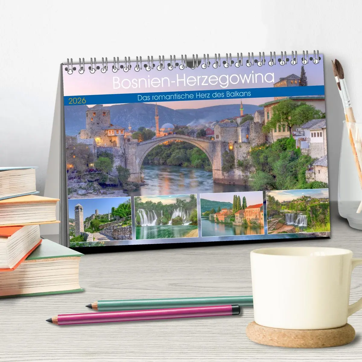 Bild: 9783457583715 | Bosnien-Herzegowina Das romantische Herz des Balkans (Tischkalender...