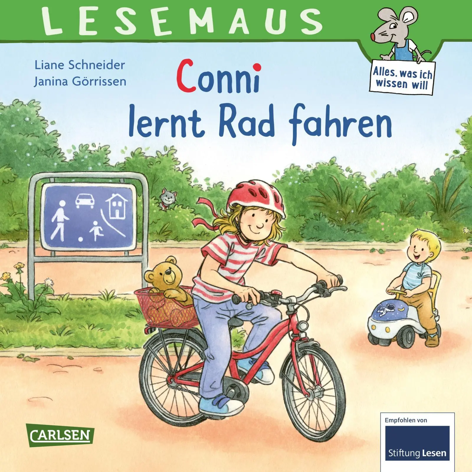 Cover: 9783551083715 | LESEMAUS 39: Conni lernt Rad fahren | Liane Schneider | Taschenbuch
