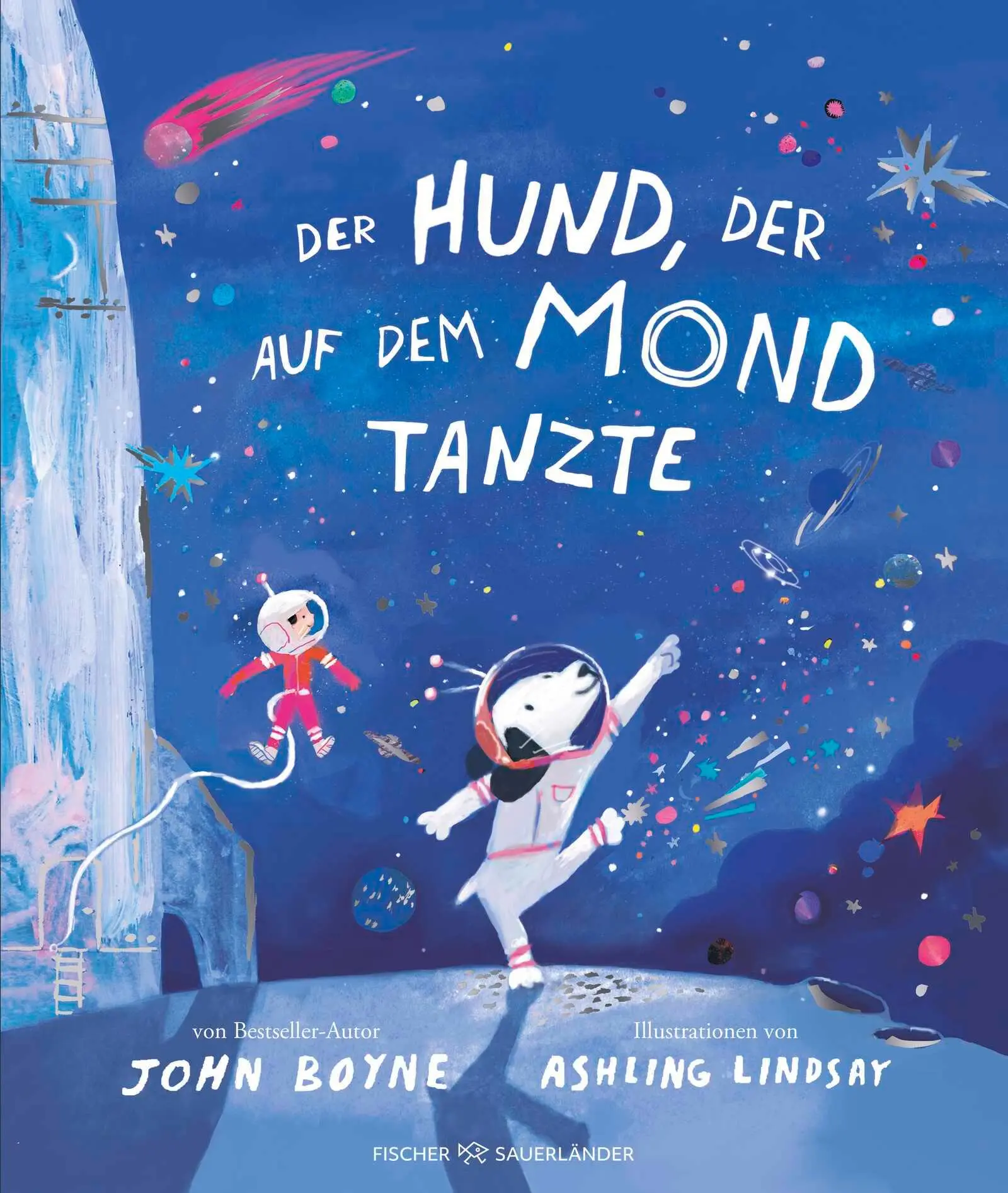 Cover: 9783737373715 | Der Hund, der auf dem Mond tanzte | John Boyne | Buch | 32 S. | 2025