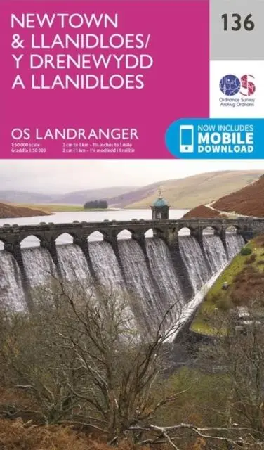 Cover: 9780319263815 | Newtown &amp; Llanidloes | (Land-)Karte | Karte/Landkarte | Englisch