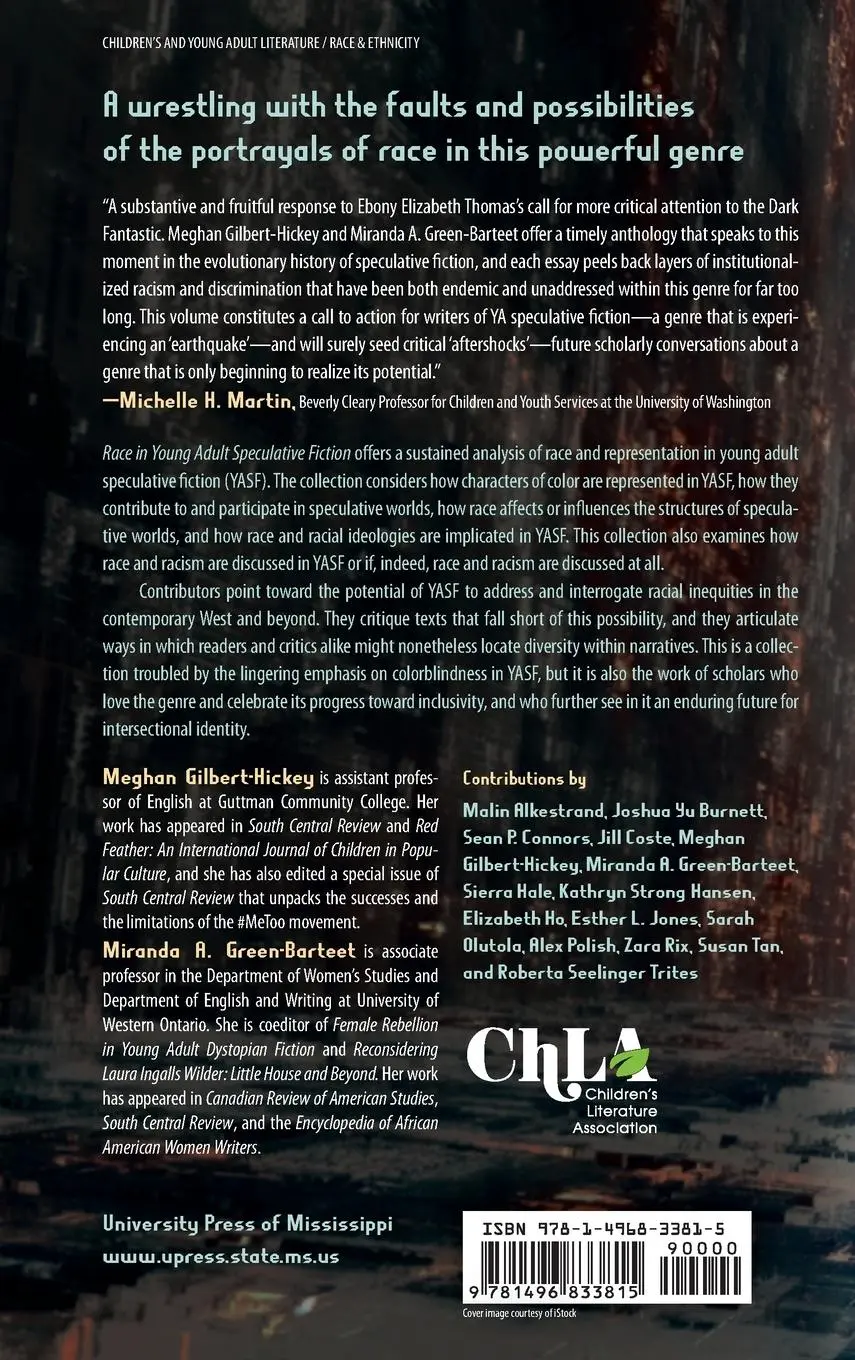 Rückseite: 9781496833815 | Race in Young Adult Speculative Fiction | Meghan Gilbert-Hickey | Buch