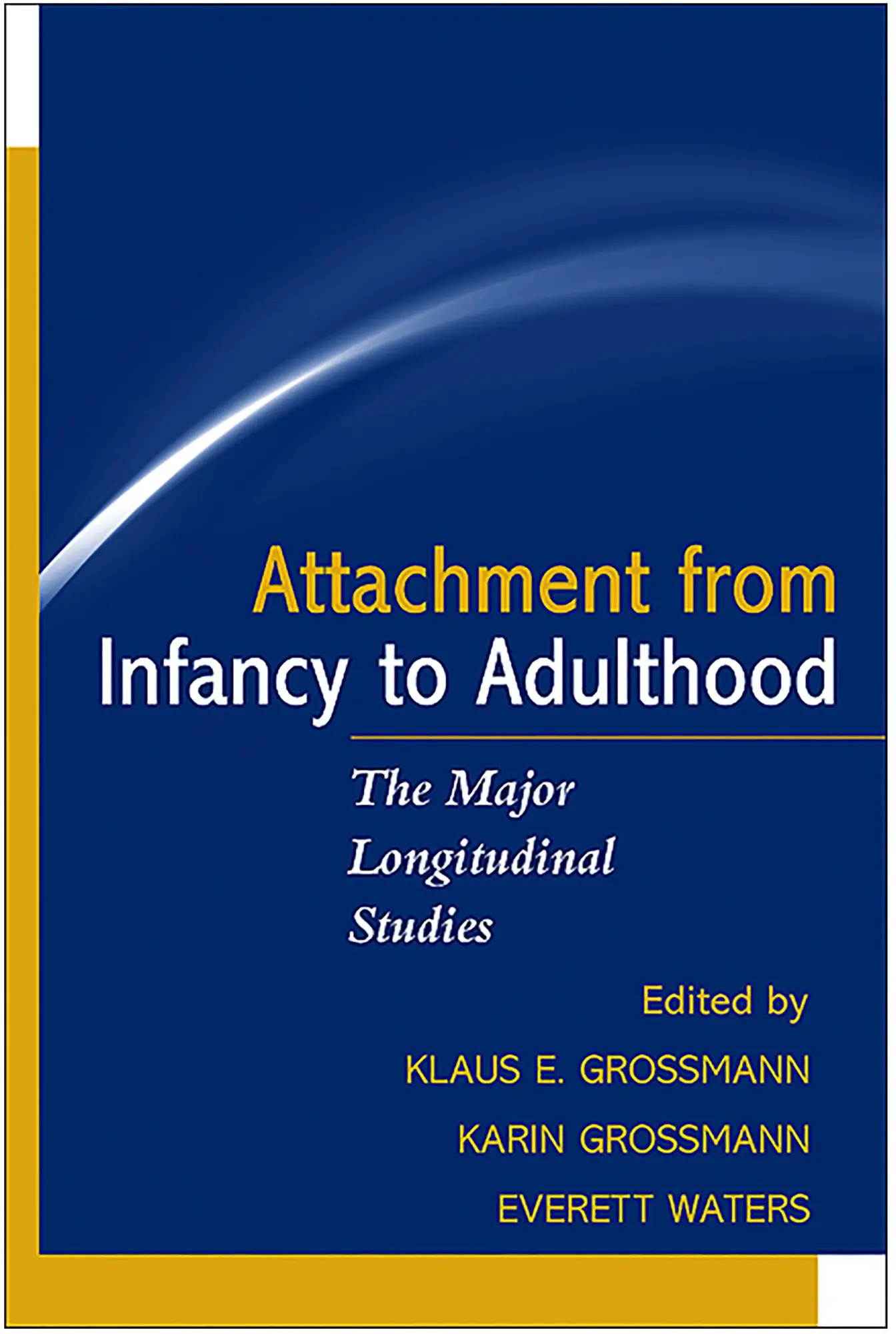 Cover: 9781593853815 | Attachment from Infancy to Adulthood | The Major Longitudinal Studies
