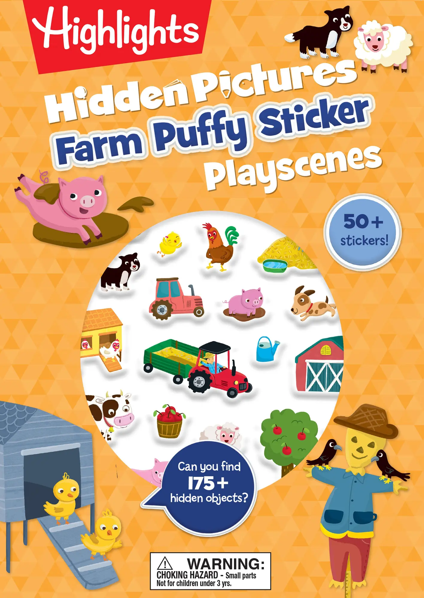 Cover: 9781639623815 | Farm Hidden Pictures Puffy Sticker Playscenes | Highlights | Buch