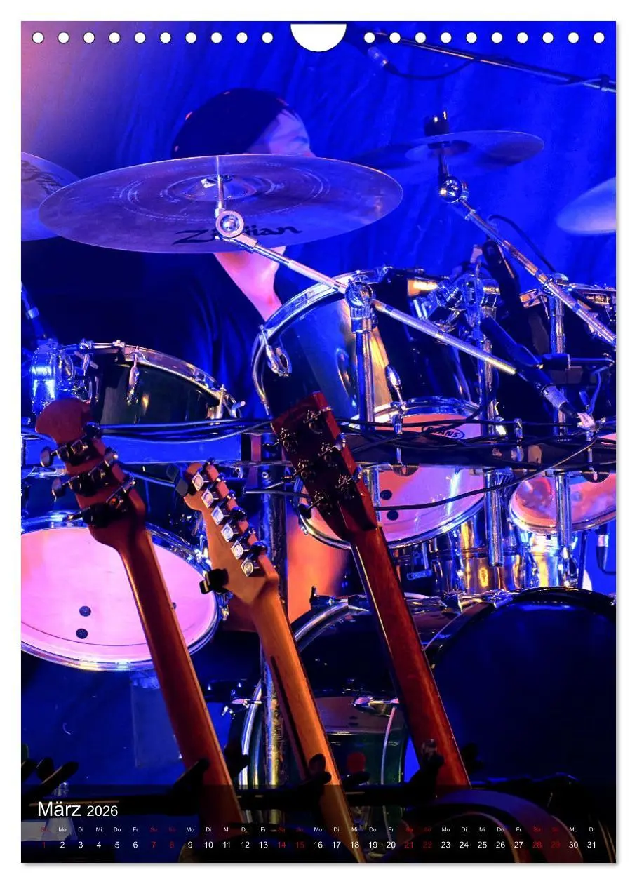 Bild: 9783516353815 | Schlagzeug in Concert (Wandkalender 2026 DIN A4 hoch), CALVENDO...