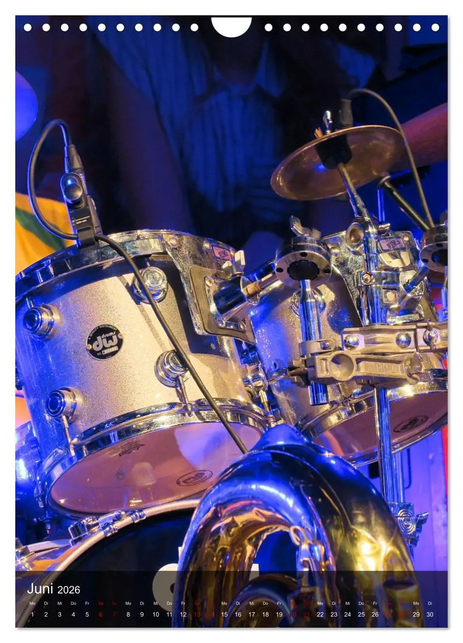 Bild: 9783516353815 | Schlagzeug in Concert (Wandkalender 2026 DIN A4 hoch), CALVENDO...