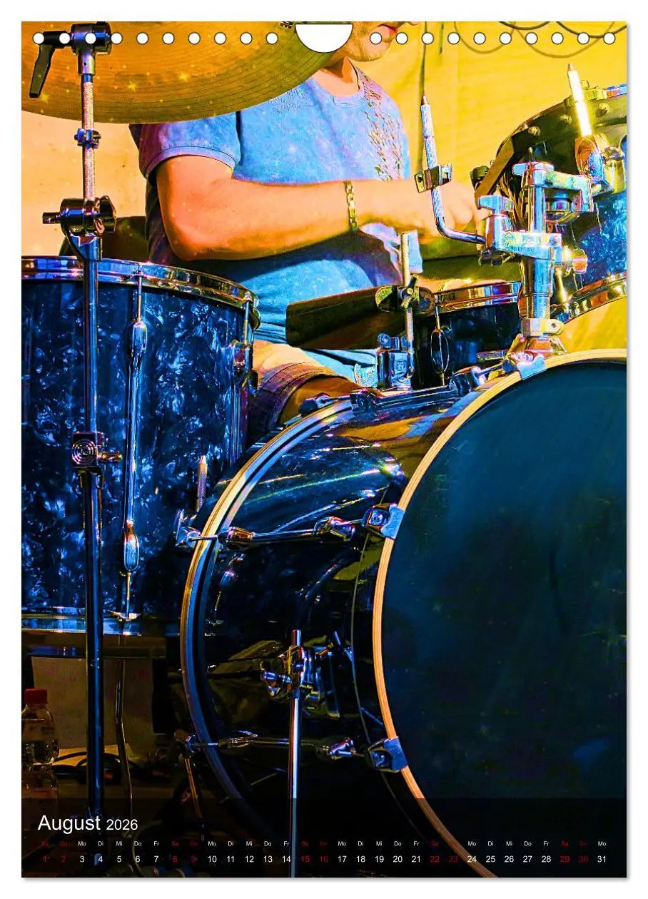 Bild: 9783516353815 | Schlagzeug in Concert (Wandkalender 2026 DIN A4 hoch), CALVENDO...