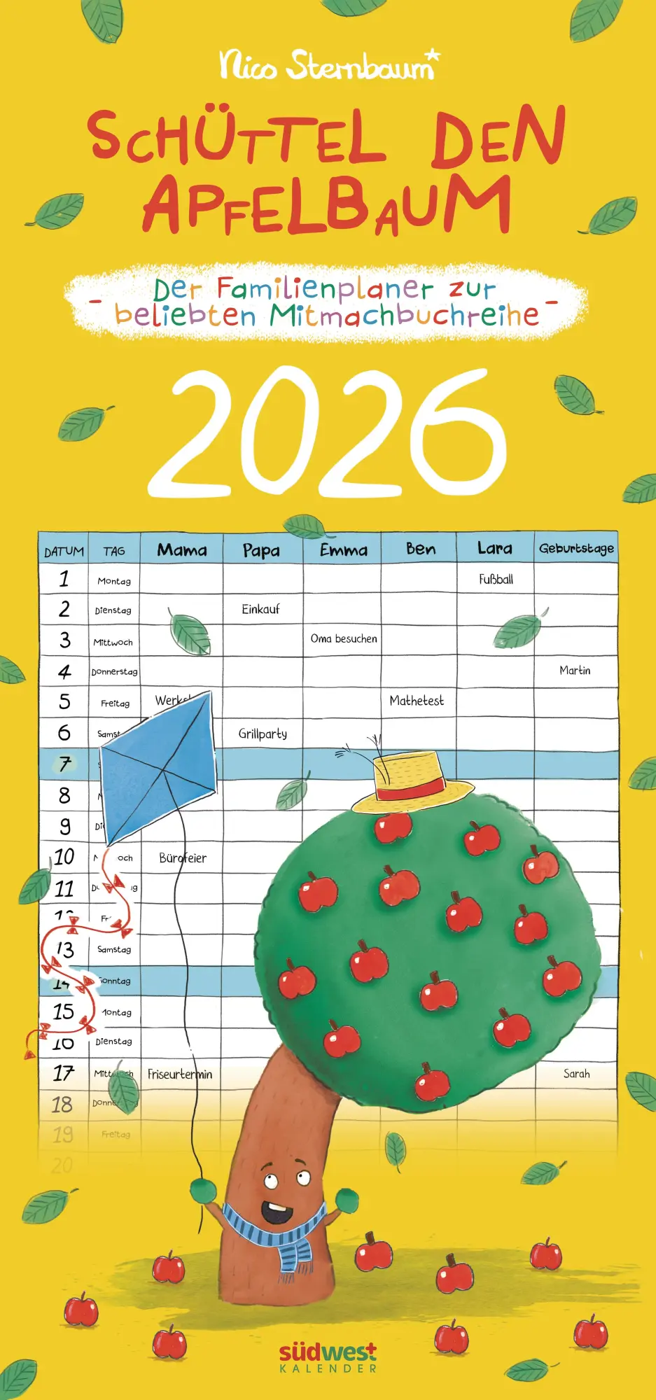 Cover: 9783517103815 | Schüttel den Apfelbaum - der Familienplaner zur beliebten...