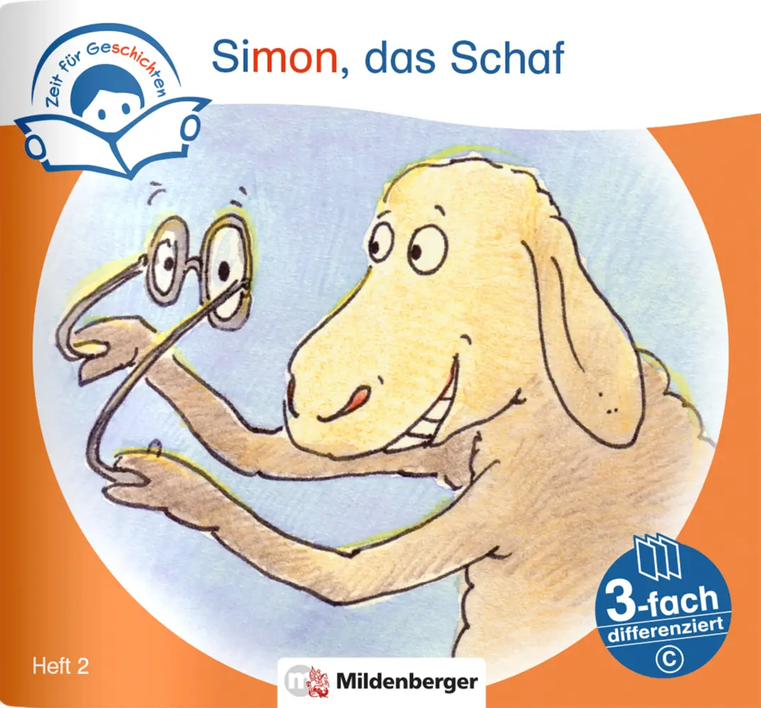 Cover: 9783619243815 | Zeit für Geschichten - 3-fach differenziert, Heft 2: Simon, das...