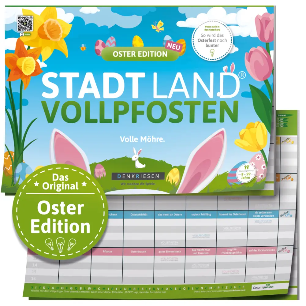 Cover: 4260528093915 | DENKRIESEN - STADT LAND VOLLPFOSTEN® - OSTER EDITION - "Volle Möhre."