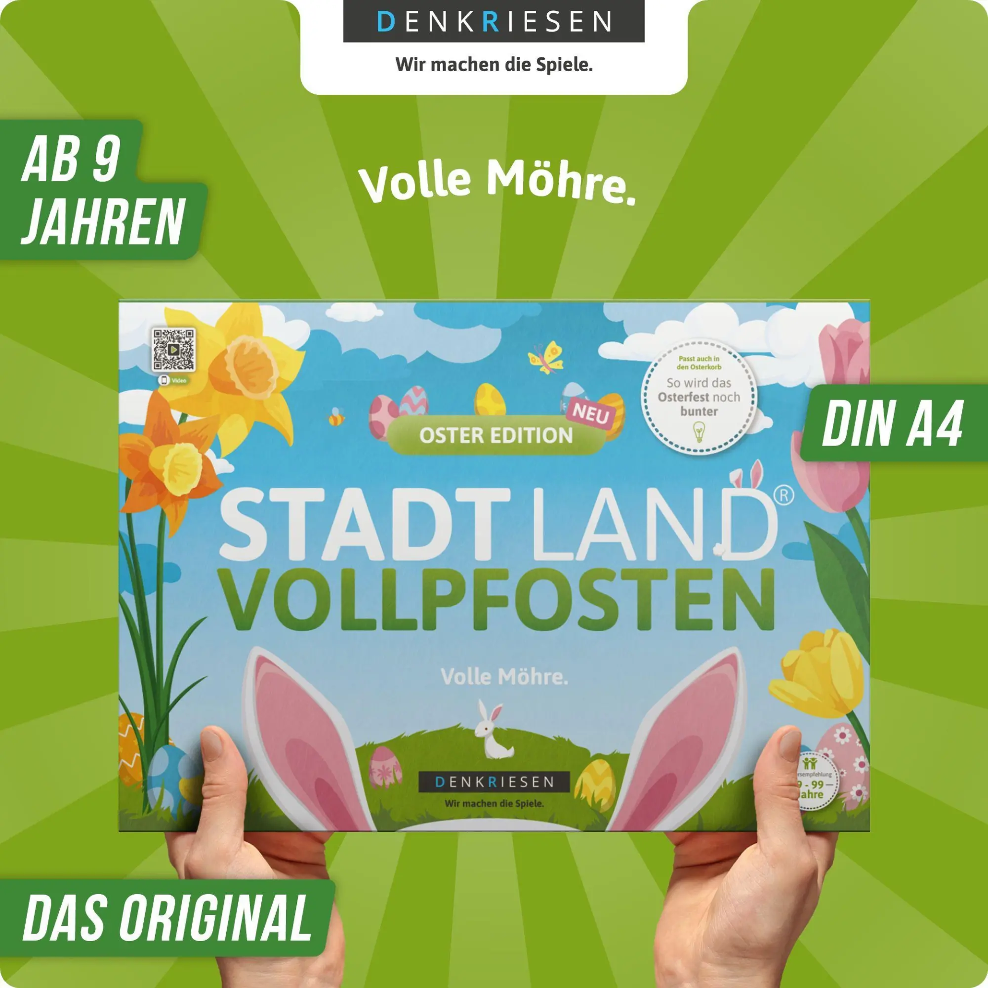 Bild: 4260528093915 | DENKRIESEN - STADT LAND VOLLPFOSTEN® - OSTER EDITION - "Volle Möhre."