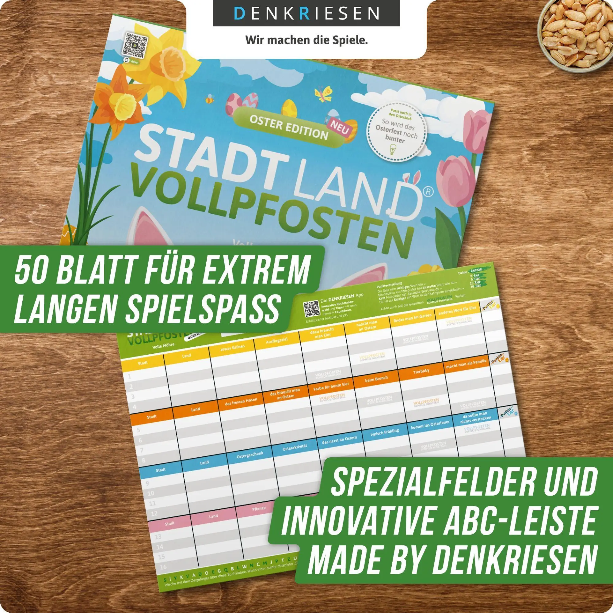 Bild: 4260528093915 | DENKRIESEN - STADT LAND VOLLPFOSTEN® - OSTER EDITION - "Volle Möhre."