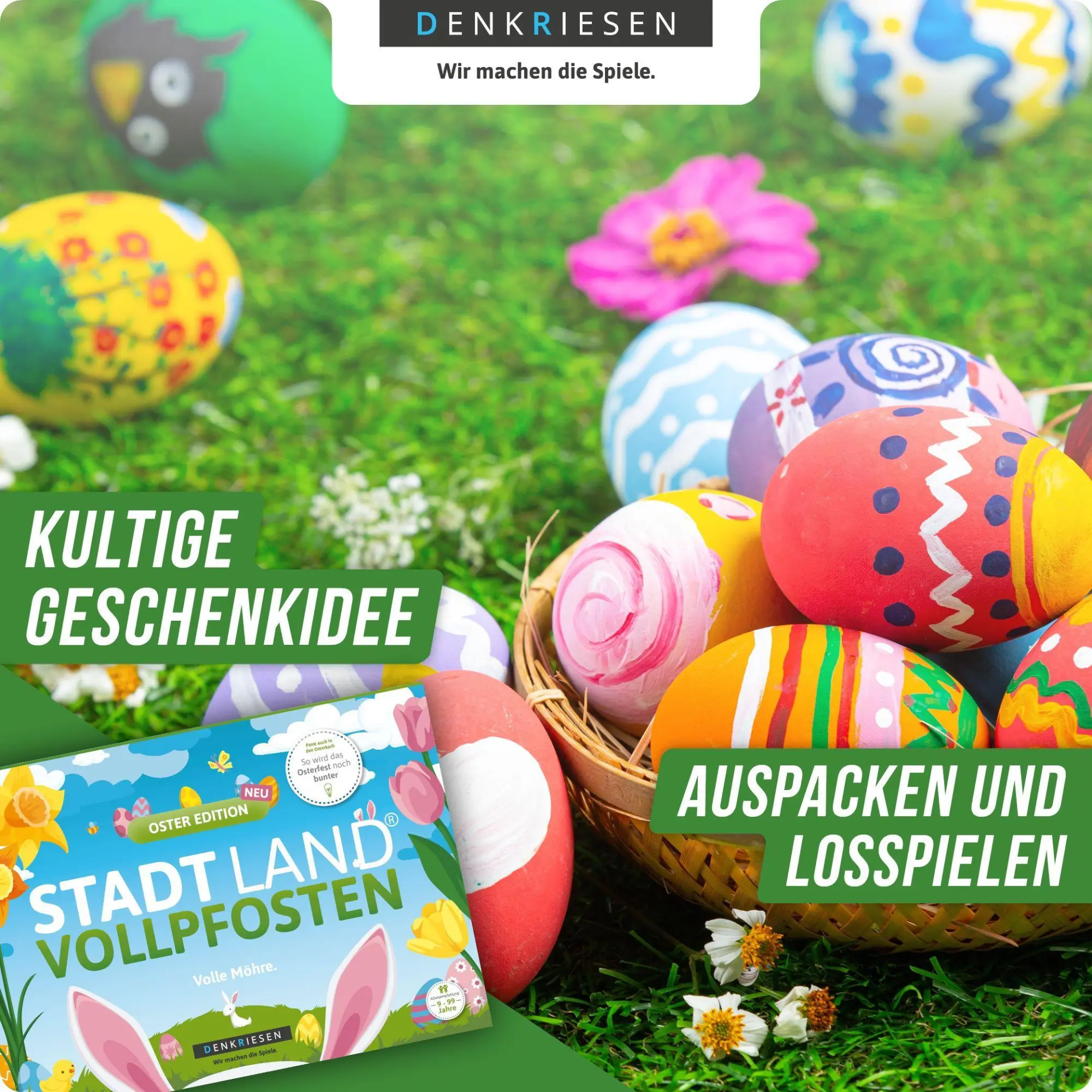 Bild: 4260528093915 | DENKRIESEN - STADT LAND VOLLPFOSTEN® - OSTER EDITION - "Volle Möhre."