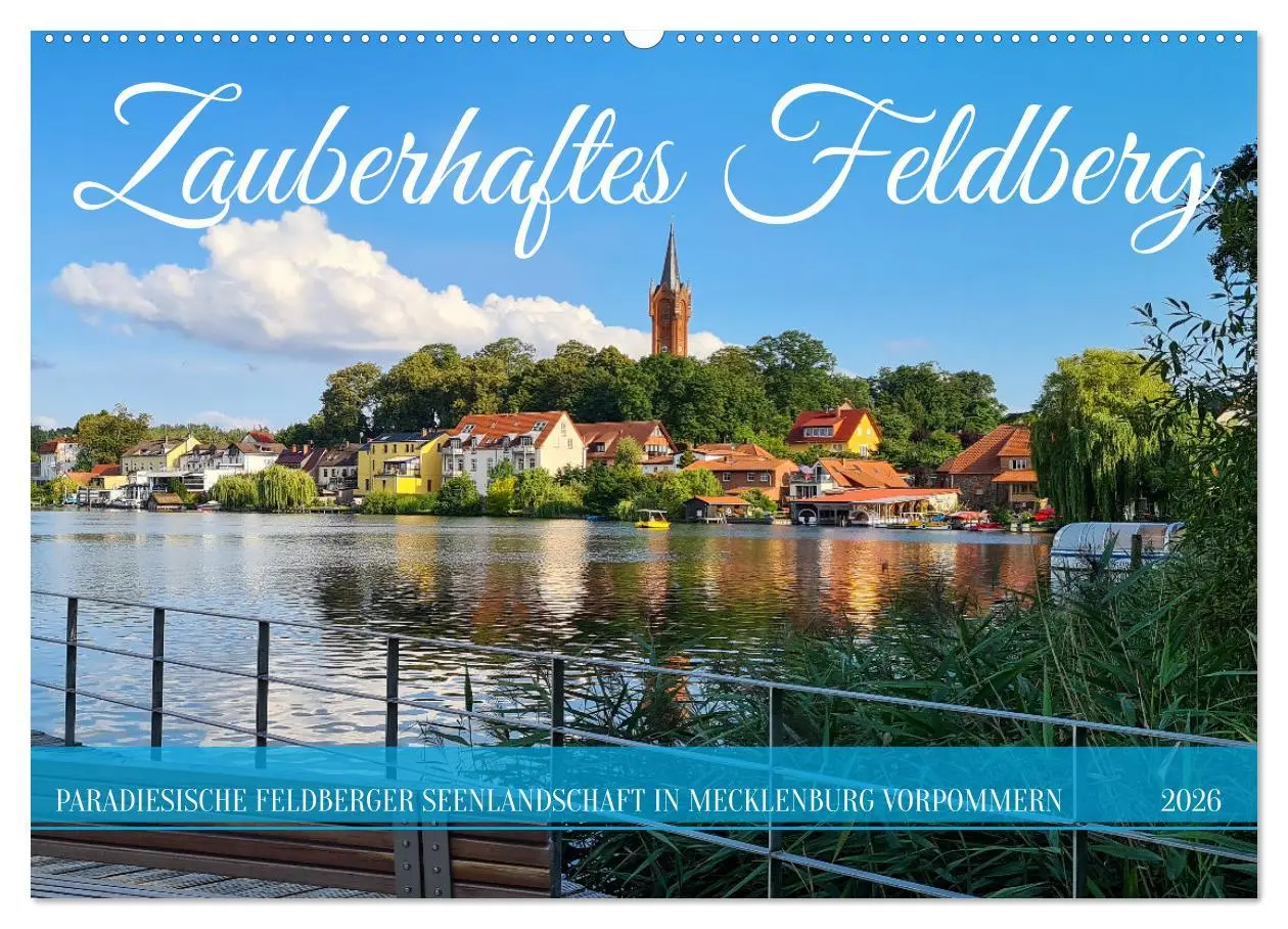 Cover: 9783457493915 | Zauberhaftes Feldberg (Wandkalender 2026 DIN A2 quer), CALVENDO...