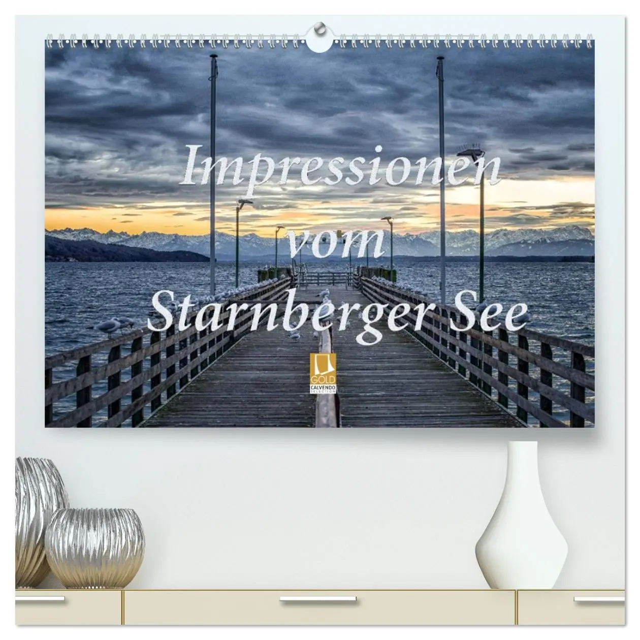 Cover: 9783516033915 | Impressionen vom Starnberger See (hochwertiger Premium Wandkalender...