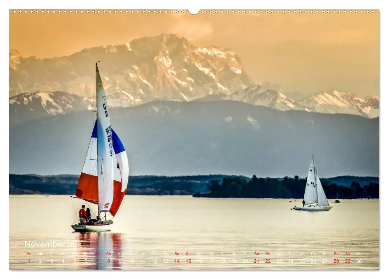 Bild: 9783516033915 | Impressionen vom Starnberger See (hochwertiger Premium Wandkalender...