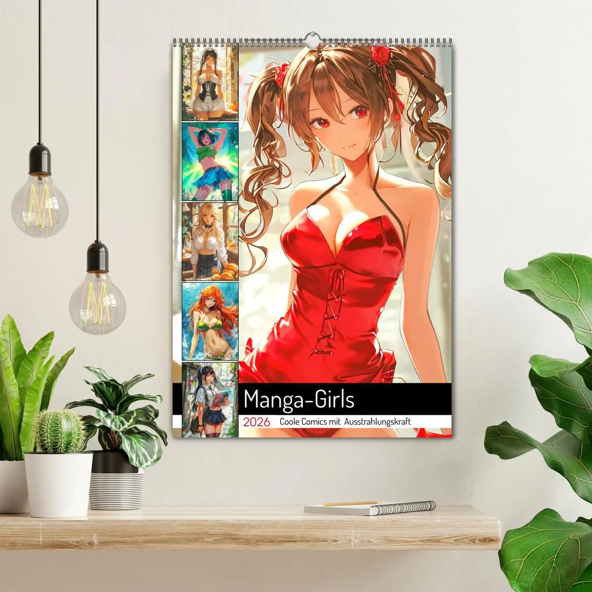 Bild: 9783516273915 | Manga-Girls. Coole Comics mit Ausstrahlungskraft (Wandkalender 2026...