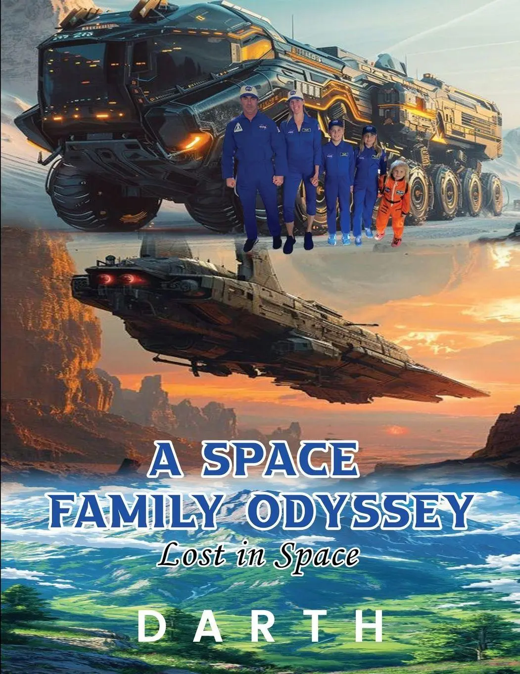 Cover: 9798892283915 | A Space Family Odyssey | Lost in Space | Charles C Vaden | Taschenbuch