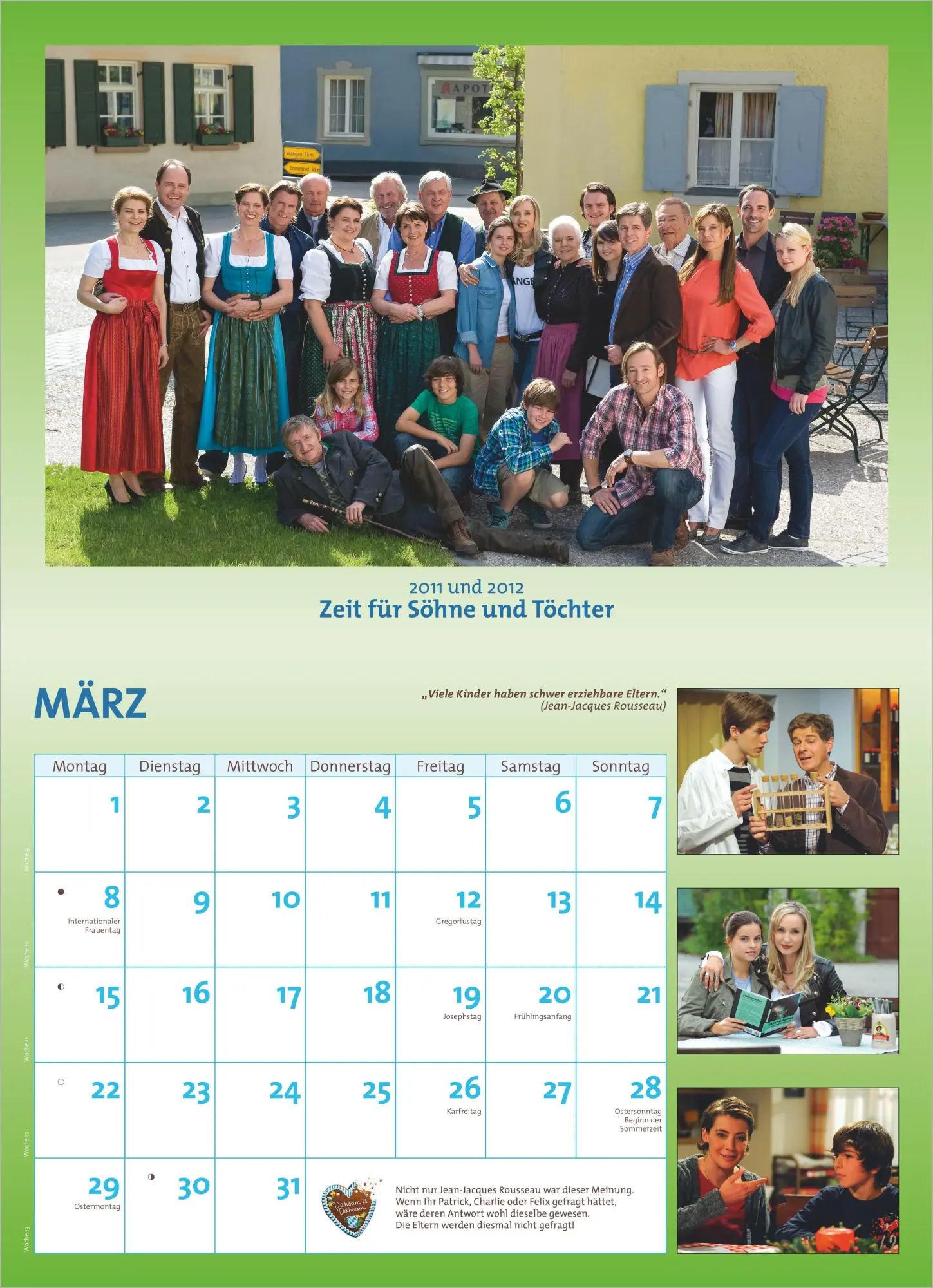 Bild: 4069095014015 | Dahoam is Dahoam 2027 | Neumann Verlage GmbH &amp; Co KG | Kalender | 2027