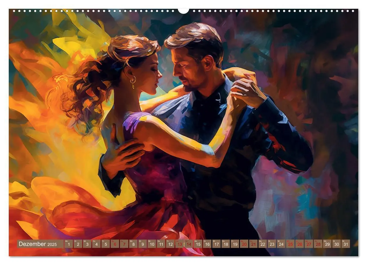 Bild: 9783383894015 | Tanz Leidenschaft in Bewegung (Wandkalender 2025 DIN A2 quer),...