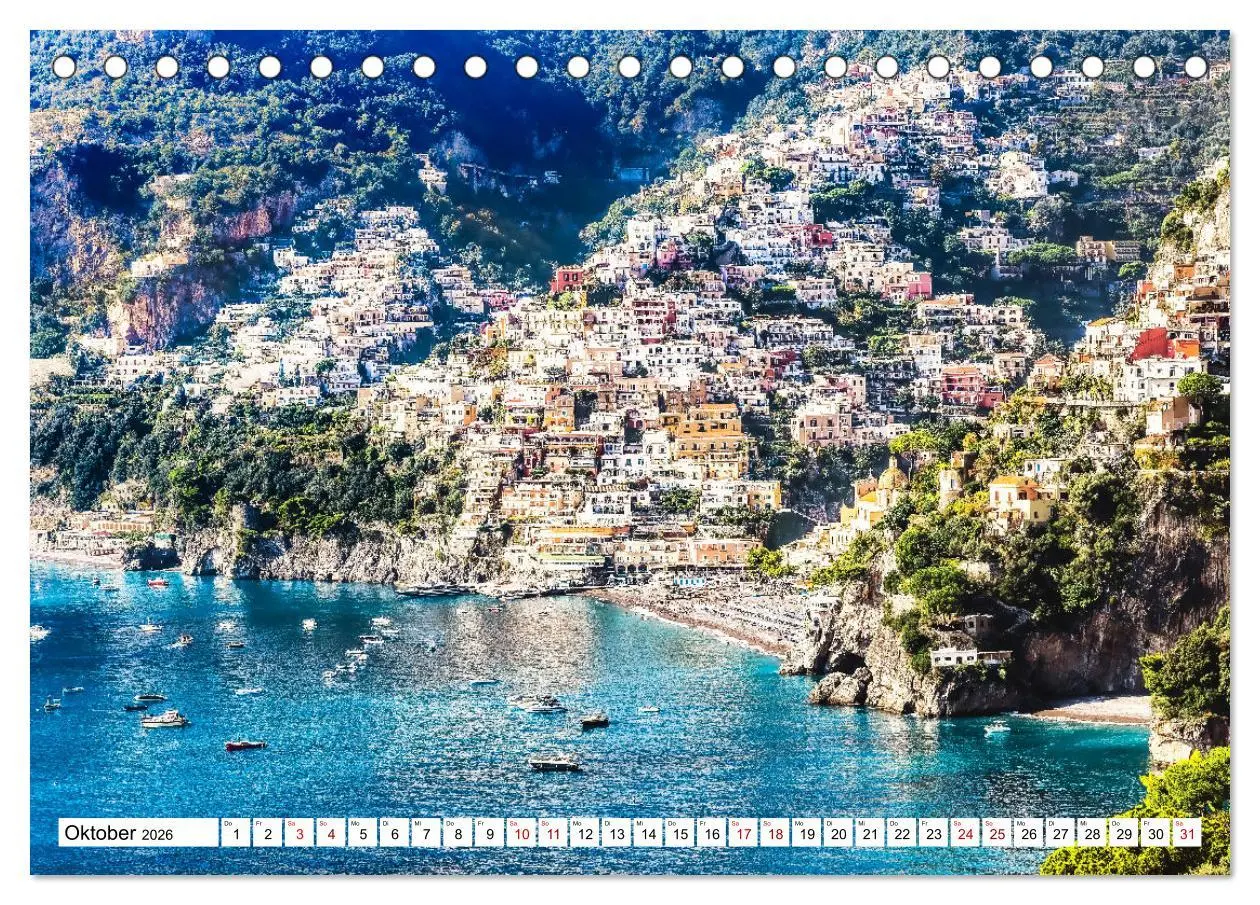 Bild: 9783457524015 | Amalfi - Traumhafte Küste zwischen Himmel und Meer (Tischkalender...
