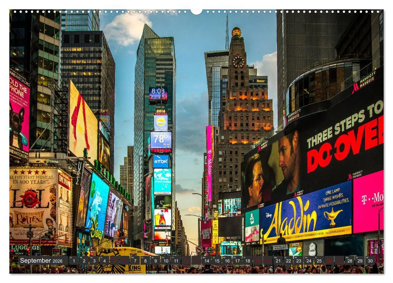 Bild: 9783457904015 | Stadtansichten New York (Wandkalender 2026 DIN A2 quer), CALVENDO...