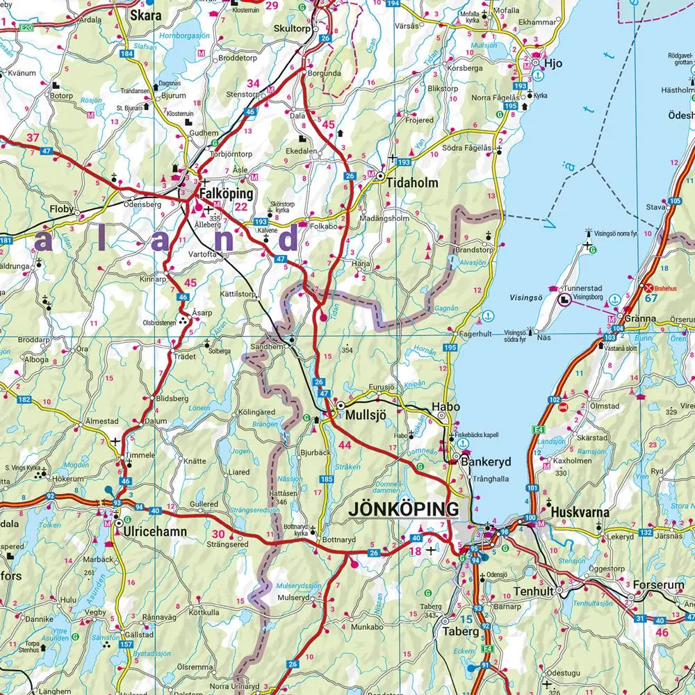 Bild: 9783707924015 | Schweden, Straßenkarte 1:600.000, freytag &amp; berndt | Freytag &amp; Berndt
