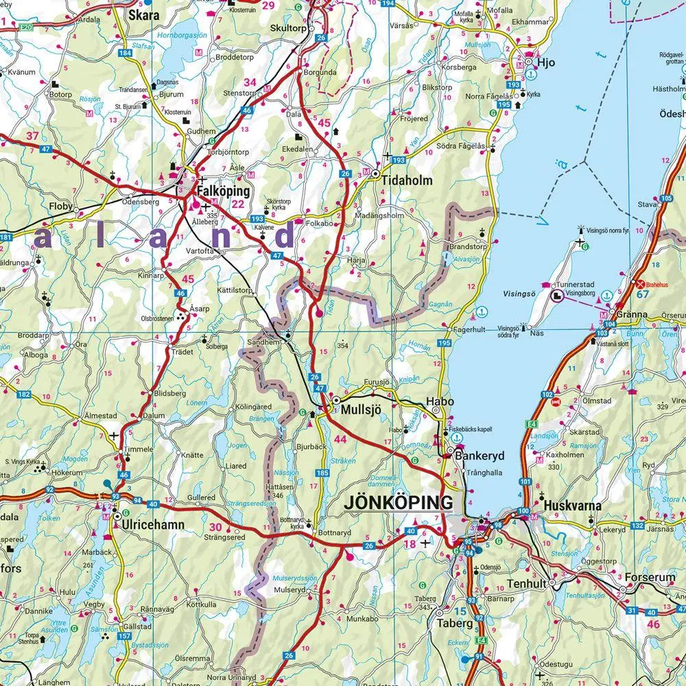 Bild: 9783707924015 | freytag &amp; berndt Straßenkarte Schweden 1:600.000 | Freytag &amp; Berndt