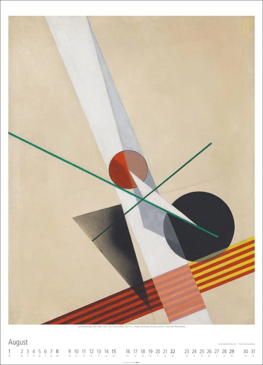 Bild: 9783839904015 | Bauhaus Kalender 2027 | Dexel | Kalender | Spiralbindung | 14 S.
