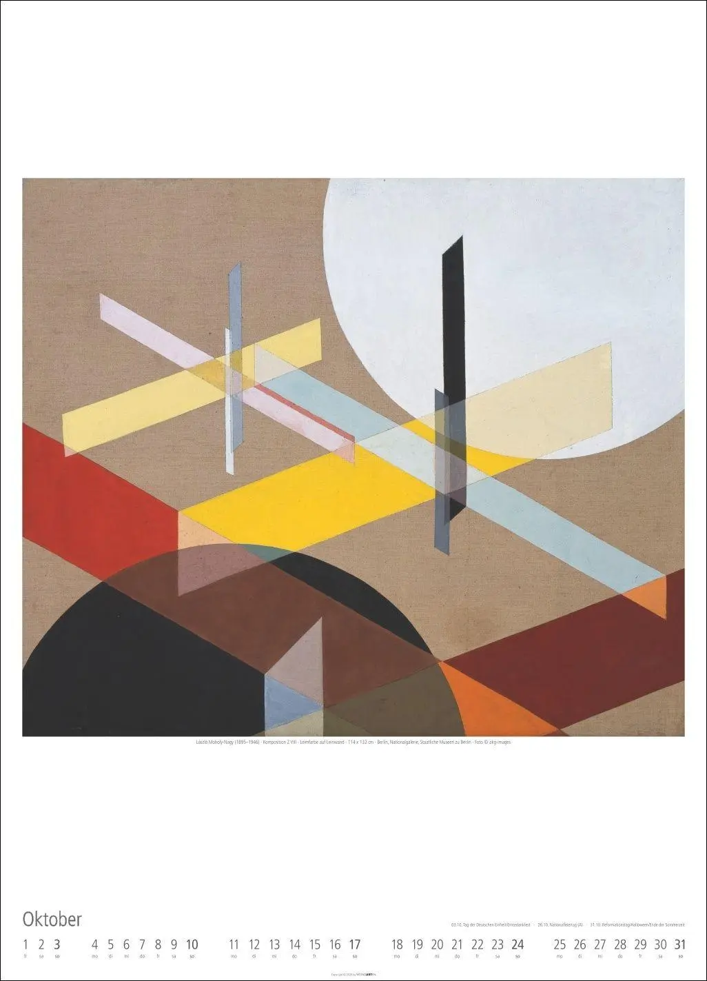 Bild: 9783839904015 | Bauhaus Kalender 2027 | Dexel | Kalender | Spiralbindung | 14 S.