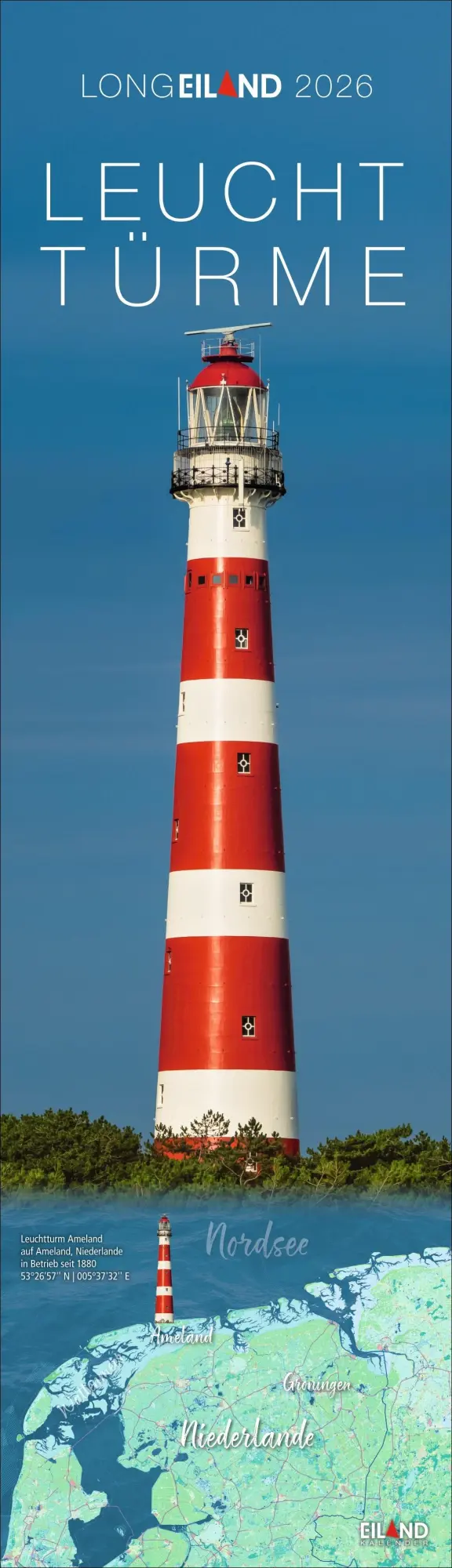 Cover: 9783964024015 | LongEiland Kalender 2026 | Eiland | Kalender | Spiralbindung | 13 S.