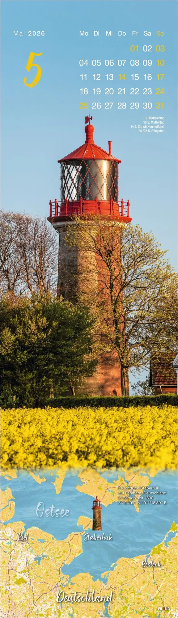 Bild: 9783964024015 | LongEiland Kalender 2026 | Eiland | Kalender | Spiralbindung | 13 S.