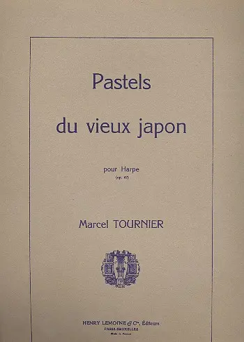 Cover: 9790230934015 | Pastels du vieux Japon Op.47 | Marcel Tournier | Buch | Lemoine