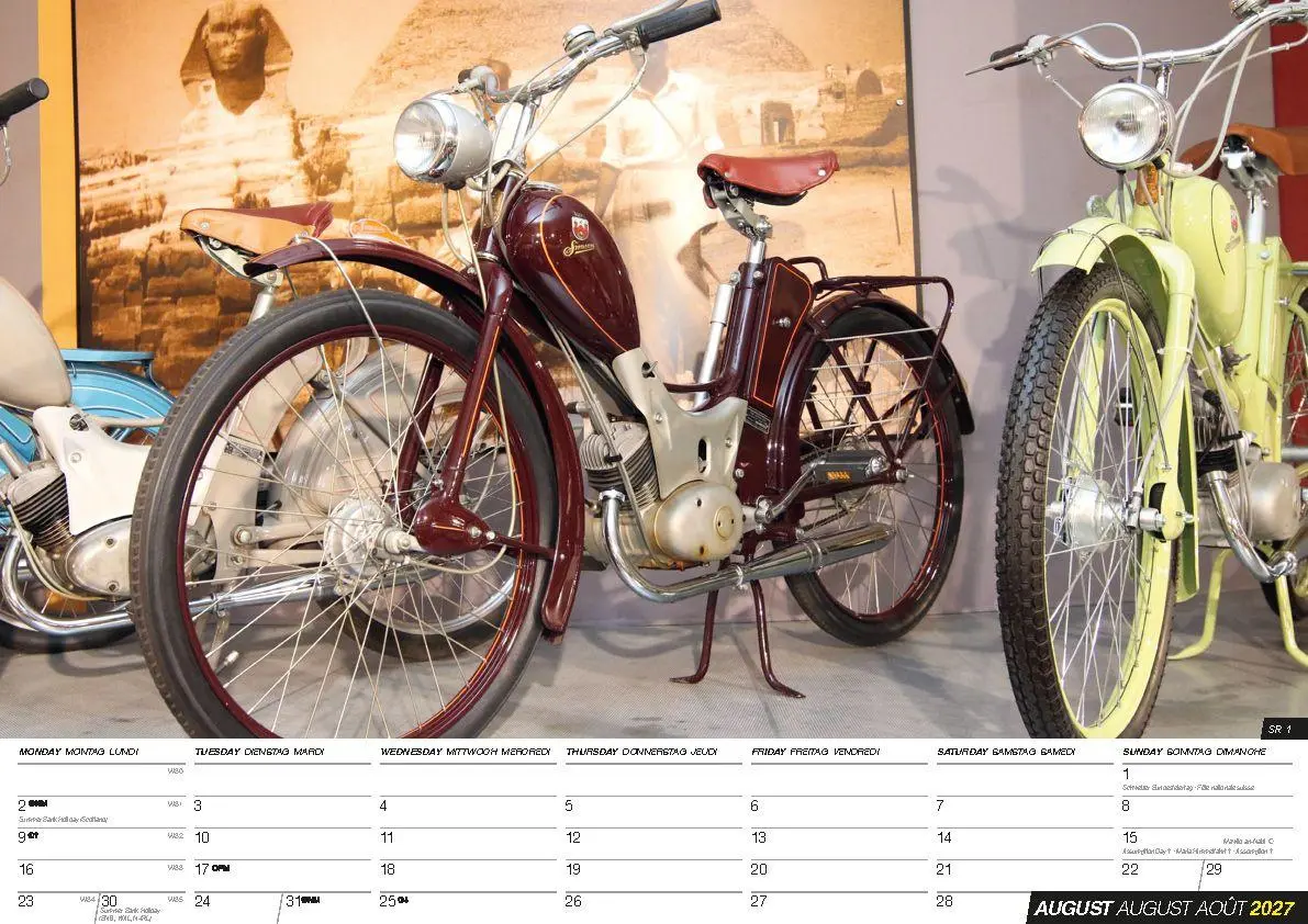 Bild: 9798893614015 | Simson Kleinkrafträder Kalender 2027 - Die DDR Legende | Kalender