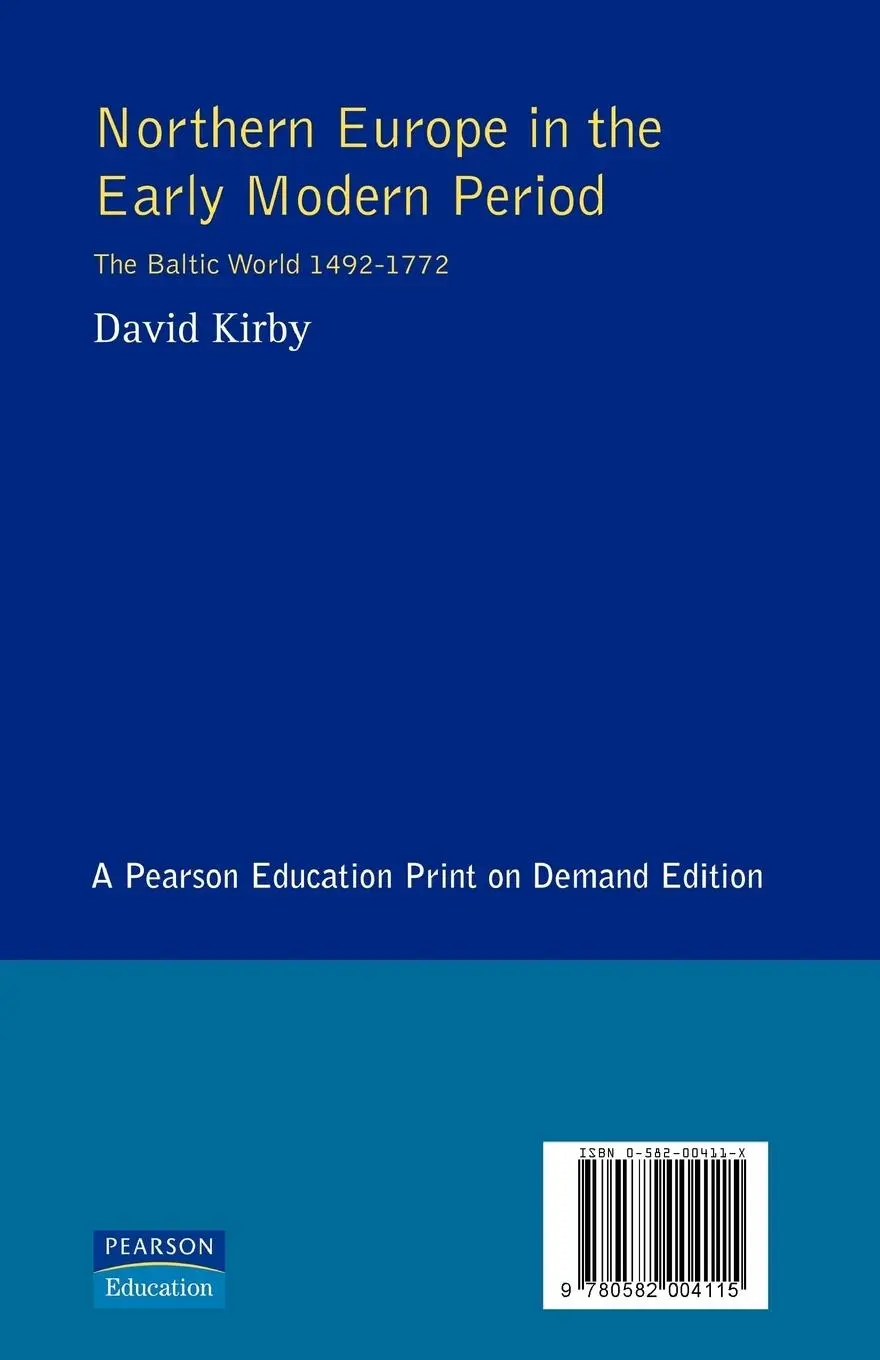 Rückseite: 9780582004115 | Northern Europe in the Early Modern Period | D. G. Kirby | Taschenbuch