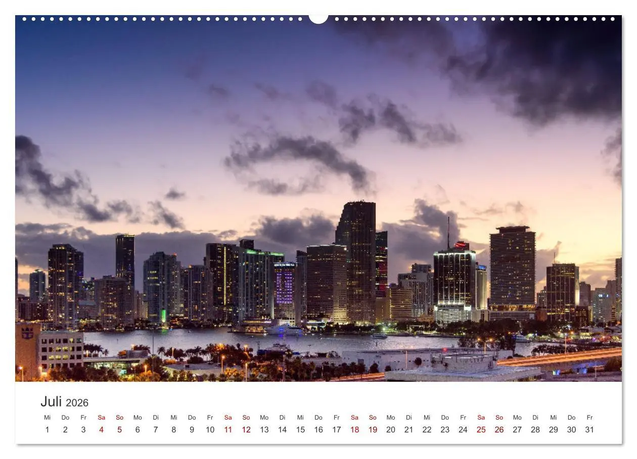 Bild: 9783457444115 | Miami - Gateway to the Americas (hochwertiger Premium Wandkalender...